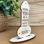 Novelty Gift For Friend Thank You Best Friend Funny Birthday