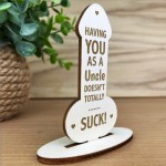 Novelty Gift For Uncle Thank You Funny Christmas Birthday Gift 