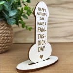Fathers Day Funny Engraved Plaque Gift For Dad Rude Dad Gift
