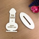 Funny Fathers Day Engraved Plaque Gift For Dad Joke Fathers Day 
