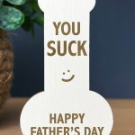 Funny Fathers Day Engraved Plaque Gift For Dad Joke Fathers Day 