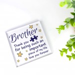 Gifts for Brother Acrylic Block Birthday Gifts Idea Christmas