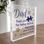 Gifts for Dad Acrylic Block Dad Gifts Dad Birthday Gifts Idea