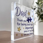 Gifts for Dad Acrylic Block Dad Gifts Dad Birthday Gifts Idea