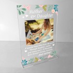 Personalised Mother & Daughter Friendship Love Mothers Day Sign