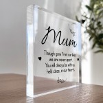 Memorial Plaque For Mum For Mothers Day Birthday In Memory Sign