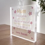 Gift For Mother Of The Bride Personalised Wedding Day From Bride