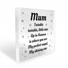 Mum Memorial Plaque For Mothers Day Birthday In Memory Plaque