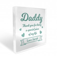 Personalised Daddy Thank You Special Gift For Him Fathers Day