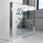 Personalised Daddy Thank You Special Gift For Him Fathers Day