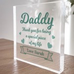 Personalised Daddy Thank You Special Gift For Him Fathers Day