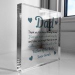 Dad Thank You Father Of The Bride Personalised Down The Aisle