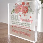 Personalised Birthday Gift For Women Mum Nan Auntie Sister 21st