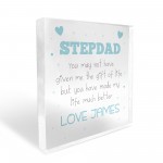 Gift For Stepdad Acrylic Block Stepmum Gift For Birthday Xmas