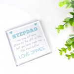 Gift For Stepdad Acrylic Block Stepmum Gift For Birthday Xmas