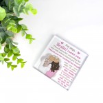 BESTIE GIFT Thank You Gift For Her Acrylic Block Friendship Sign