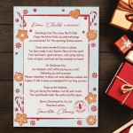 Letter From Santa Personalised Christmas Eve Box Filler Daughter