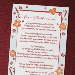 Letter From Santa Personalised Christmas Eve Box Filler Daughter
