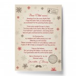 Letter From Santa For Christmas Personalised Christmas Eve Box
