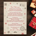 Letter From Santa For Christmas Personalised Christmas Eve Box