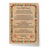 Christmas Eve Box Filler Personalised Letter From Santa Daughter