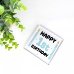 1st Birthday Gift For Baby Boy Acrylic Block Baby Boy Gift