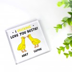 Funny Gift For Best Friend Ducking Love You Gift Friendship Sign