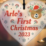 Personalised Baby First Christmas Bauble Child 1st Christmas 