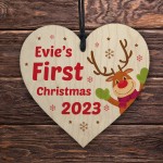 First Christmas Bauble PERSONALISED Tree Decoration Son Daughter