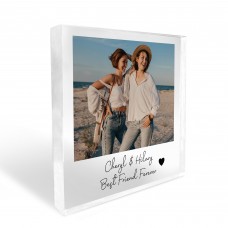 Gift For Best Friend Personalised Photo Plaque Gift For Her