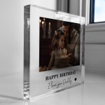Birthday Gift For Daddy Personalised Photo Block Gift For Daddy