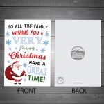 Christmas Cards For Family Neighbour Best Friend Mum Dad Nan