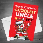 Christmas Cards For Uncle COOLEST UNCLE EVER Christmas Card