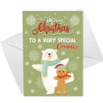 Christmas Card For Friends Relations Neighbours Mum Dad Auntie