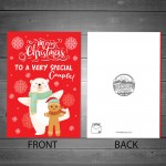 Special Couple Christmas Cards For Auntie Uncle Nan Grandad Mum