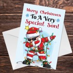 Christmas Card For Son Funny Christmas Cards Son Christmas Card