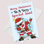 Christmas Card For Son Funny Christmas Cards Son Christmas Card