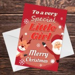 Christmas Card For Daughter Granddaughter Goddaughter Special