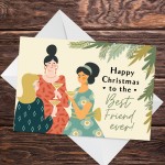 Christmas Card For Best Friend Happy Christmas Card For Friend