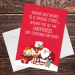 Christmas Cards For Friend Novelty Christmas Cards For Her Him