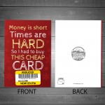 Funny Joke Card For Mum Dad Brother Sister Friend Christmas Card