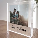 Personalised Couple Plaque Boyfriend Girlfriend Husband Wife