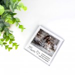 Personalised Gift For Mum Photo Block Birthday Gift For Mum