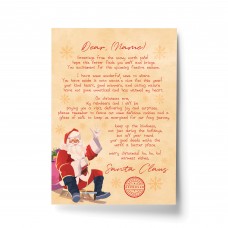 Personalised Child Name Letter From Santa Claus Father Christmas