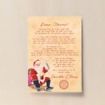 Personalised Child Name Letter From Santa Claus Father Christmas