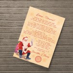 Personalised Child Name Letter From Santa Claus Father Christmas