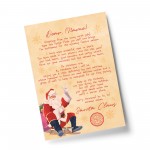 Personalised Child Name Letter From Santa Claus Father Christmas