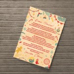 Letter From Santa Personalised Christmas Nice List Certificate