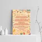 Letter From Santa Personalised Christmas Nice List Certificate
