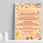 Letter From Santa Personalised Christmas Nice List Certificate